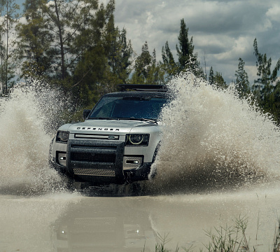 Фото дисков Vossen HF-5 на Land Rover Defender II