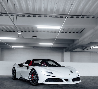 Фото дисков Anrky AN10 на Ferrari SF90