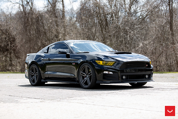 Фото дисков Vossen HF-1 Сатиновый графит на Ford Mustang VI