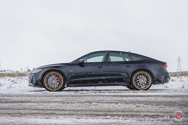 Фото дисков Vossen S17-07 (3-Piece) Глянцевый темный лак на Audi A/RS 7 (4K)