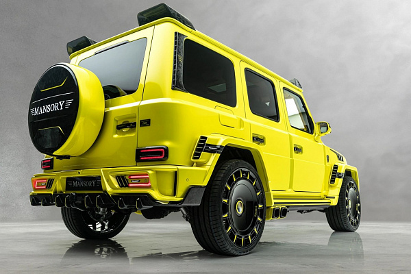Фото дисков Mansory FD.15 Черный глянец на Mercedes-Benz G-Class III