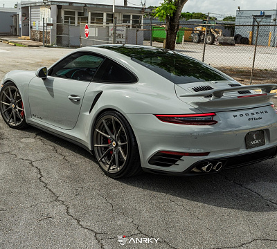 Фото дисков Anrky AN22 на Porsche 911 VII