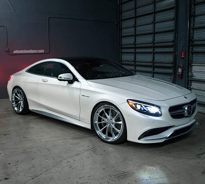Фото дисков HRE S204 на Mercedes-Benz S-Class (W222, C217)