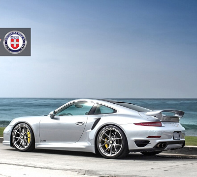 Фото дисков HRE P101 на Porsche 911 VII