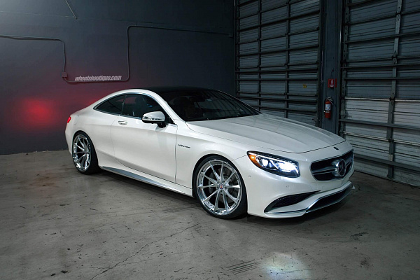 Фото дисков HRE S204 Глянцевый лак на Mercedes-Benz S-Class (W222, C217)