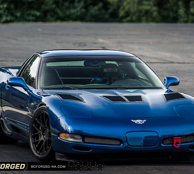 Фото дисков BC Forged RS40 на Chevrolet Corvette C5