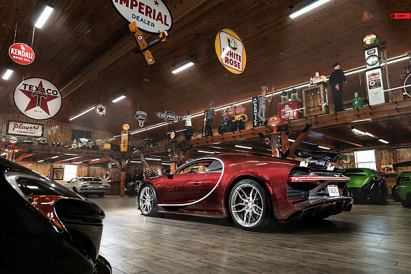 Фото дисков Anrky AN11 Полированный лак на Bugatti Chiron