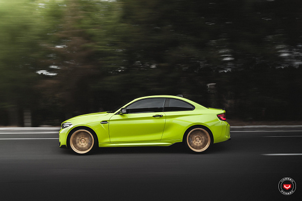 Фото дисков Vossen M-X6 Глянцевая шампань на BMW 2/M2 (F22/F87)