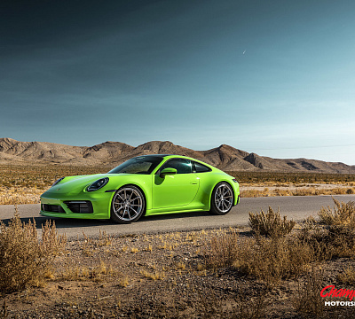 Фото дисков Vossen RS92 на Porsche 911 VIII