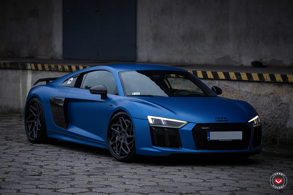 Фото дисков Vossen CG-209T (3-Piece) Сатиновый графит на Audi R8 (4S)