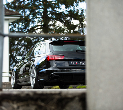 Фото дисков Vossen CV3 на Audi A/RS 6 (C7)