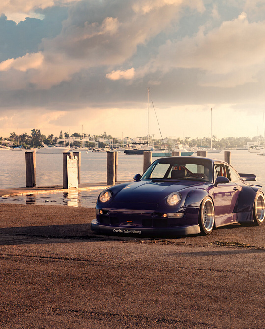 Фото дисков GEN-05 (3-piece) Глянцевый лак на Porsche 911 IV