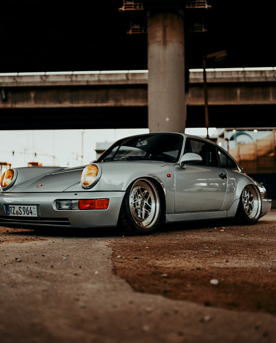 Фото дисков BF01 Глянцевый тонированный лак на Porsche 911 III