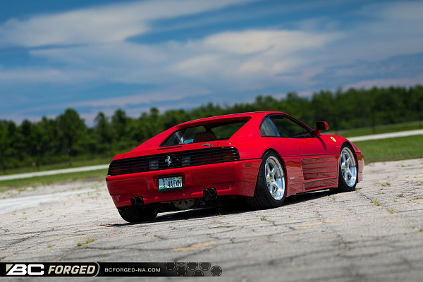 Фото дисков BC Forged LE05 // MLE05 Глянцевый лак на Ferrari 348
