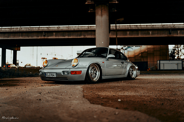Фото дисков Brixton Forged BF01 Глянцевый тонированный лак на Porsche 911 III