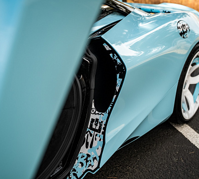 Фото дисков Brixton Forged NC01-R на McLaren 720S