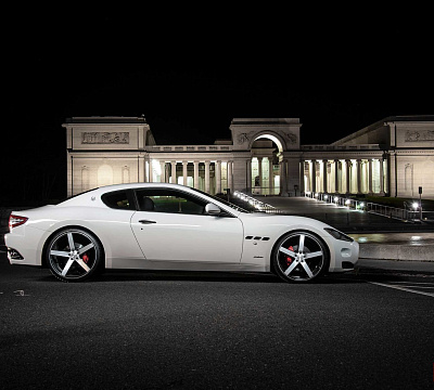 Фото дисков Vossen CV3 на Maserati GranTurismo I