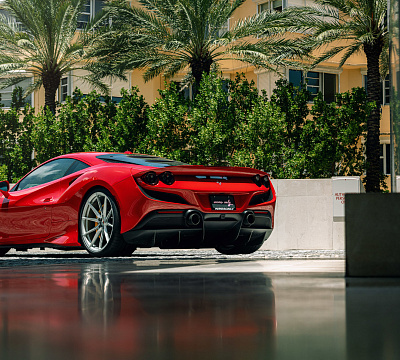 Фото дисков Vossen EVO-2 на Ferrari F8