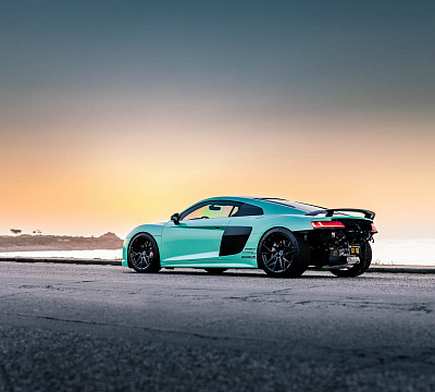 Фото дисков Brixton Forged PF8 на Audi R8 (4S)