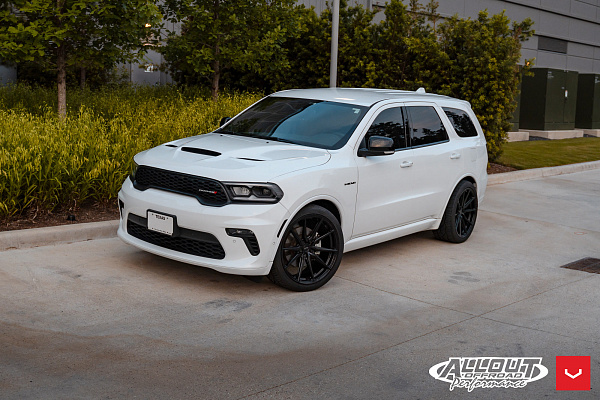 Фото дисков Vossen HF-3 Черный сатин на Dodge Durango III
