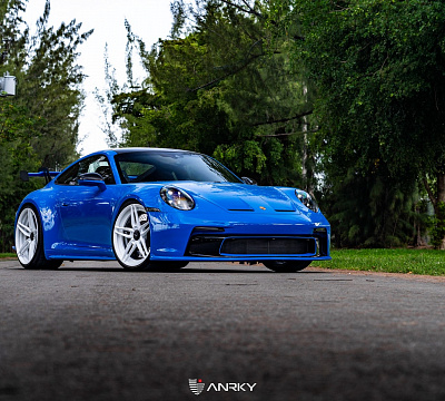 Фото дисков Anrky AN27 на Porsche 911 VIII