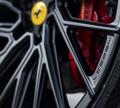 Фото дисков Vossen EVO-6TR на Ferrari F8