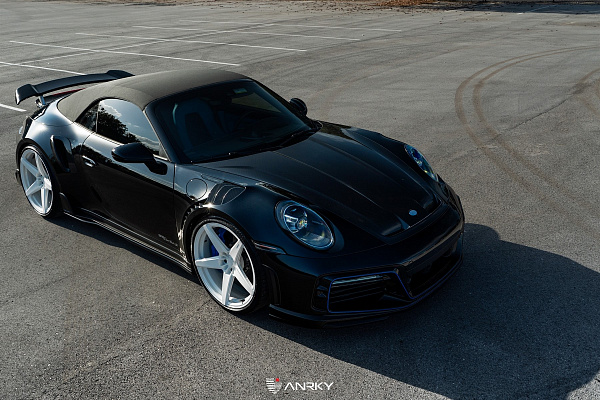 Фото дисков Anrky RS5.1 Белый глянец на Porsche 911 VIII