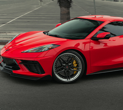 Фото дисков Vossen EVO-1 (3-Piece) на Chevrolet Corvette C8