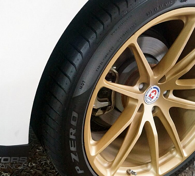Фото дисков HRE P104 на Maserati Ghibli