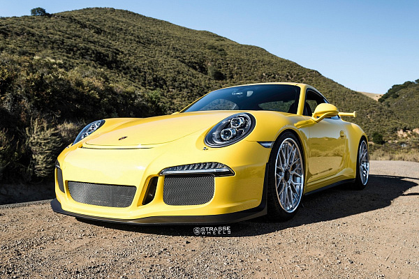 Фото дисков Strasse Wheels SV10M Deep Concave FS Глянцевый лак на Porsche 911 VII