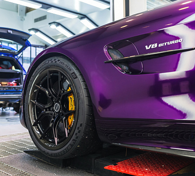 Фото дисков Brixton Forged CM5-R на Mercedes-Benz AMG GT I