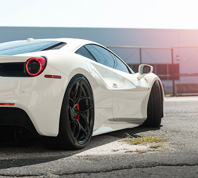 Фото дисков Brixton Forged PF5 на Ferrari 488