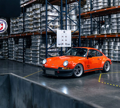 Фото дисков HRE 517K на Porsche 911 I