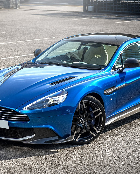 Фото дисков Superleggera Алмазная проточка на Aston Martin Vanquish 2