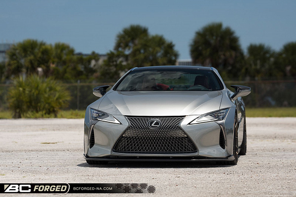 Фото дисков BC Forged HCA162 Сатиновая бронза на Lexus LC 500