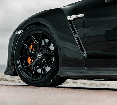 Фото дисков Vossen HF-5 на Nissan GT-R