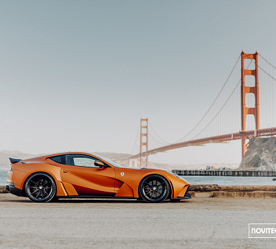 Фото дисков NOVITEC NF10 на Ferrari 812