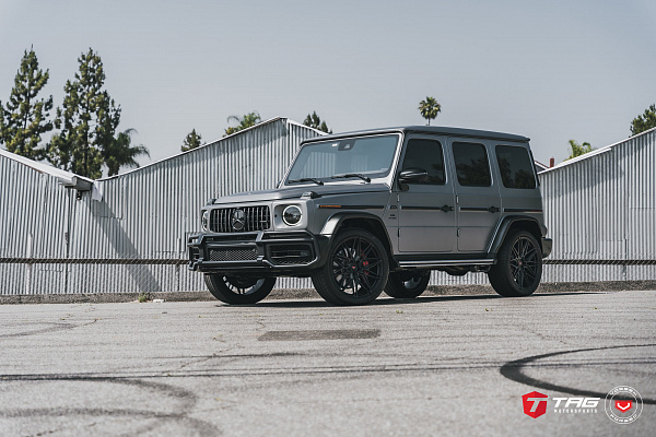 Фото дисков Vossen EVO-5 Черный сатин на Mercedes-Benz G-Class III