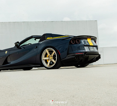 Фото дисков Anrky AN35 на Ferrari 812
