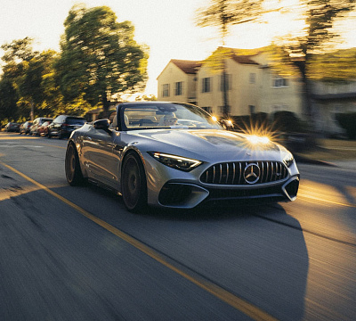 Фото дисков Brixton Forged RS01 на Mercedes-Benz SL (R232)
