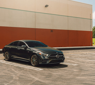 Фото дисков Vossen HF-3 на Mercedes-Benz CLS (C257)