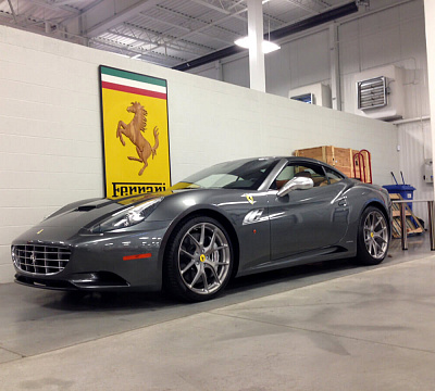 Фото дисков HRE P101 на Ferrari California