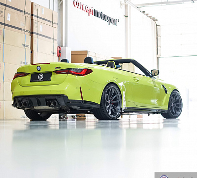 Фото дисков HRE P201 на BMW 4/M4 (G22/G82)