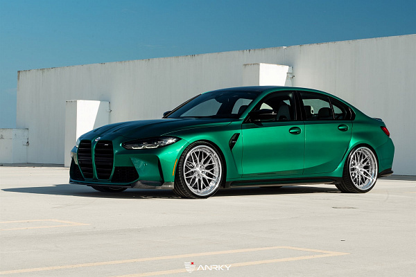 Фото дисков Anrky RS1 Полированный лак на BMW 3/M3 (G2x/G80)