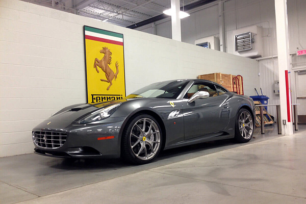 Фото дисков HRE P101 Глянцевый тонированный лак на Ferrari California