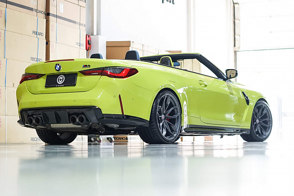 Фото дисков HRE P201 Сатиновый графит на BMW 4/M4 (G22/G82)