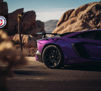 Фото дисков HRE P201 на Lamborghini Aventador