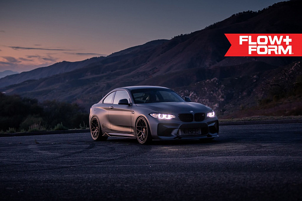 Фото дисков HRE FF01 Сатиновая бронза на BMW 2/M2 (F22/F87)