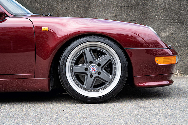 Фото дисков HRE 517 Сатиновый графит на Porsche 911 IV