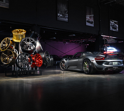 Фото дисков Vossen EVO-2 на Porsche 918 Spyder